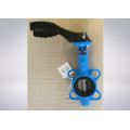 JIS 10k/16k Cast Iron Wafer Type Butterfly Valve with Hand Lever